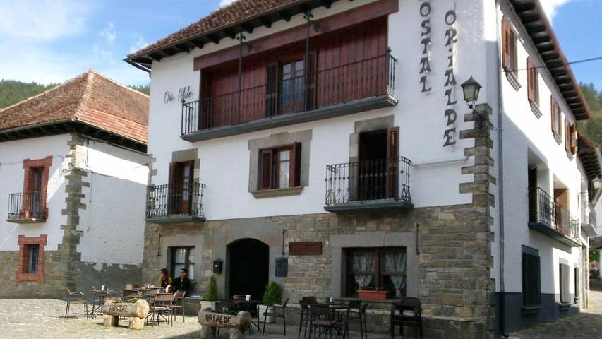 Casa de huéspuedes para 4 personas, con Balcón además de Terraza y Vistas en Ochagavía
