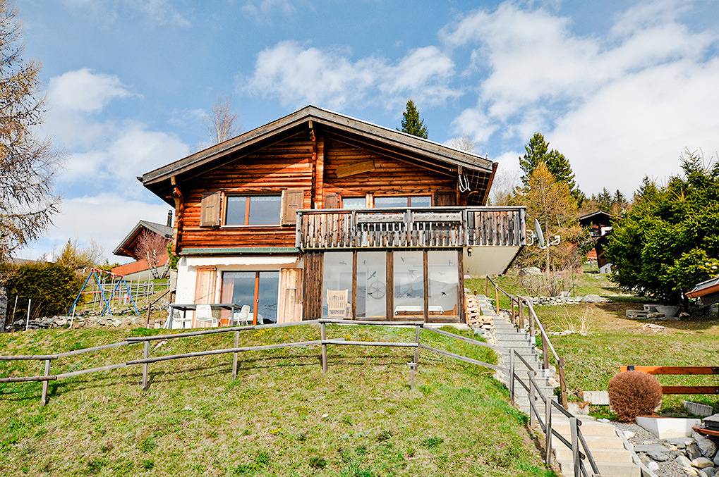 Ganze Ferienwohnung, Ch 324.008 S - La Finca: Fewo 1. Etage in Bürchen, Walliser Alpen