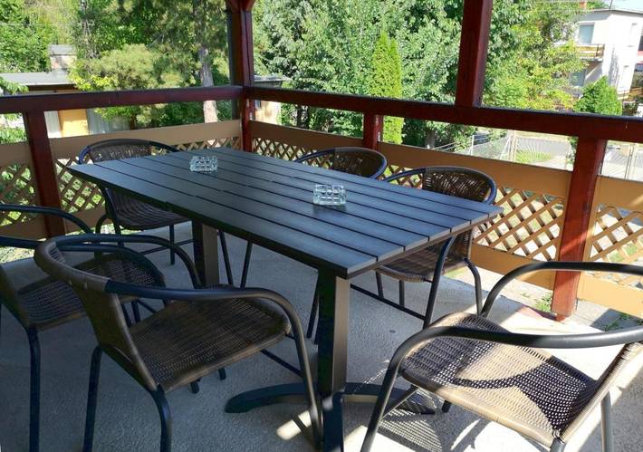 Ferienwohnung für 2 Personen, mit Seeblick und Garten sowie Terrasse und Ausblick in Siofok - 4