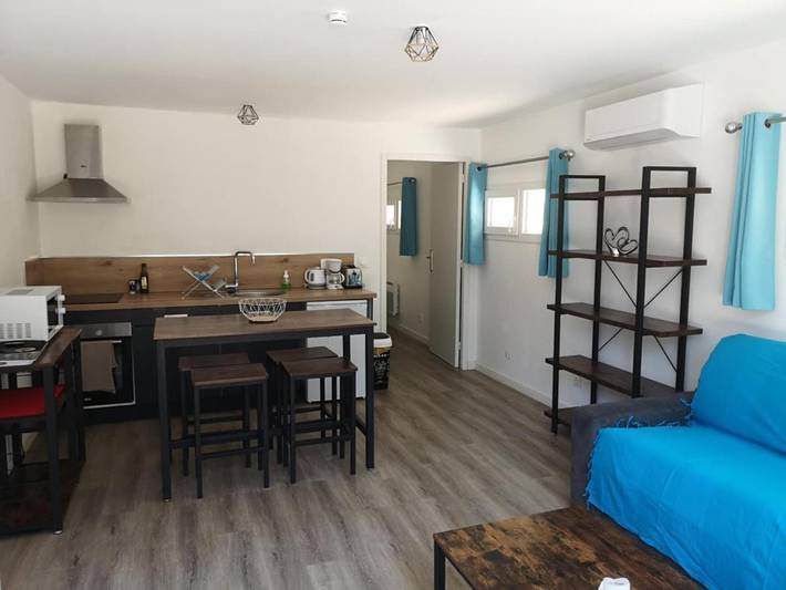 Apartamento de vacaciones para 4 personas, con jardín y piscina - 1