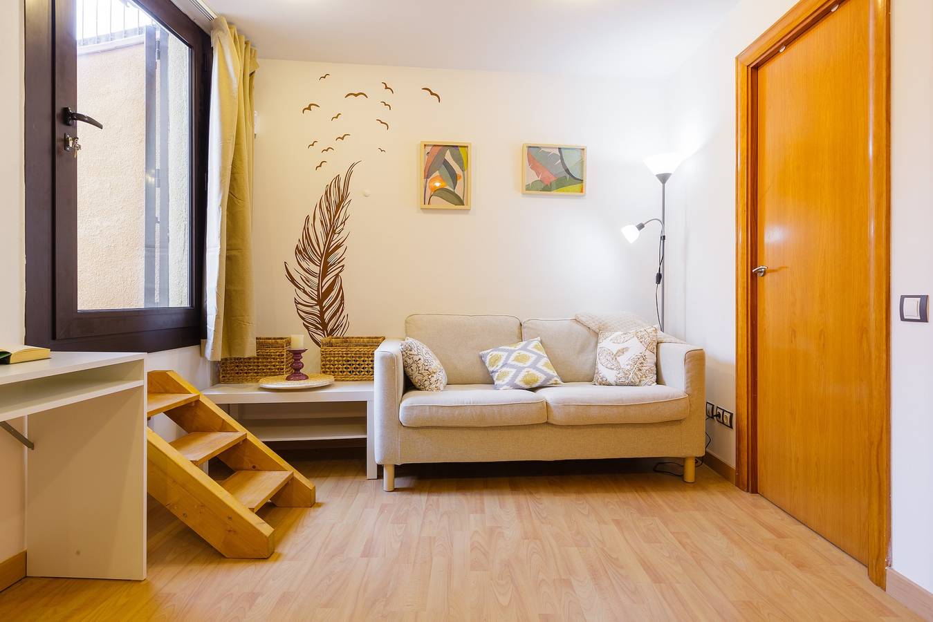 Apartamento entero, Apartamento 'Sauc Beach' con terraza privada, Wi-Fi y aire acondicionado in Canet de Mar, Costa del Maresme
