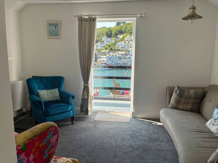 Ganze Wohnung, Ferienwohnung für 5 Personen mit Balkon in Looe, Cornwall