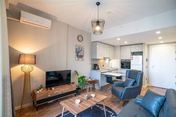 Ferienwohnung für 3 Personen, mit Terrasse und Pool sowie Garten in der Türkei