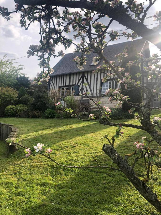 Gîte pour 4 personnes, avec terrasse ainsi que jardin et vue à Cheffreville-Tonnencourt