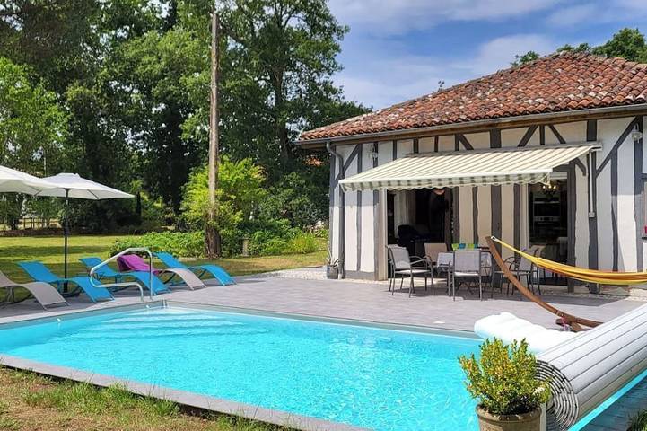 Ferienhaus für 7 Personen, mit Haustier in Lit-et-Mixe