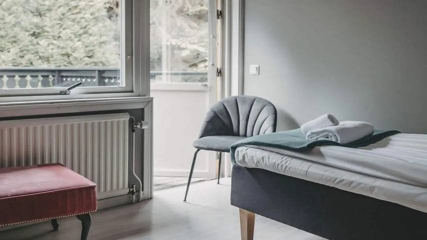 Ferieudlejning for 2 personer, med Balkon og Jacuzzi samt Terrasse i Göteborg