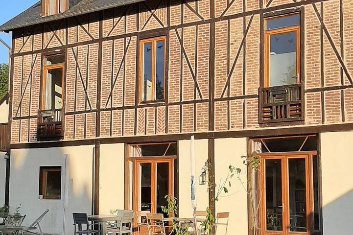 Maison de vacances pour 9 personnes, avec jardin