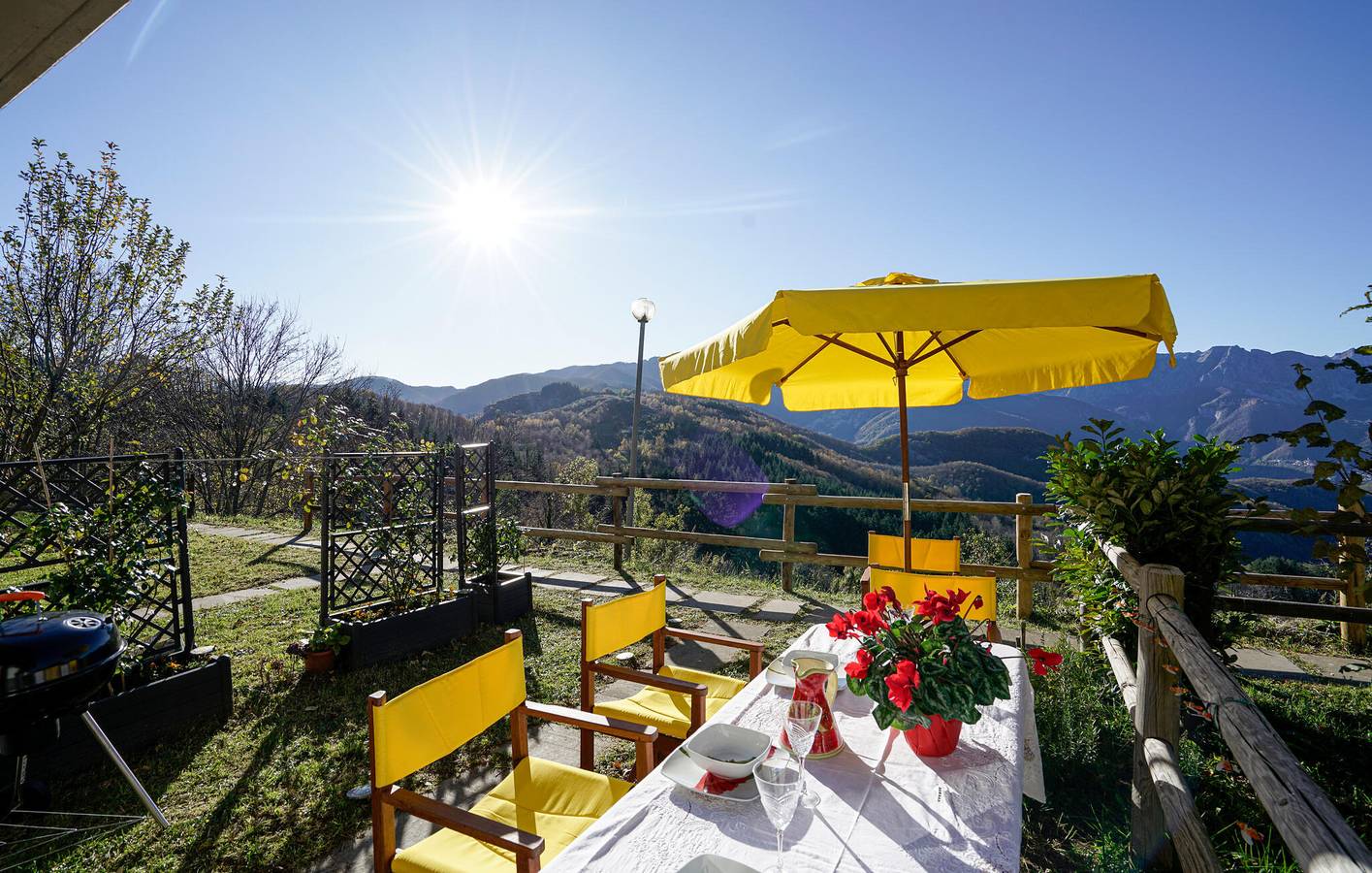 Gemütliche Wohnung mit Garten und Parkplatz, 2km von Careggine in Careggine, Garfagnana