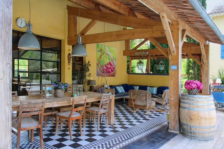 Gîte pour 10 personnes, avec piscine et sauna à Le Thoronet - 2