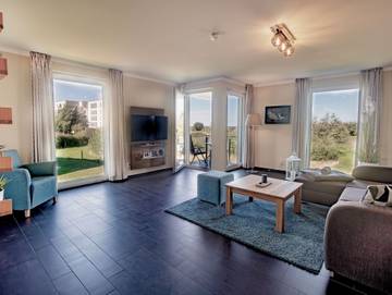 Ferienwohnung für 2 Personen, mit Balkon und Sauna in Börgerende-Rethwisch