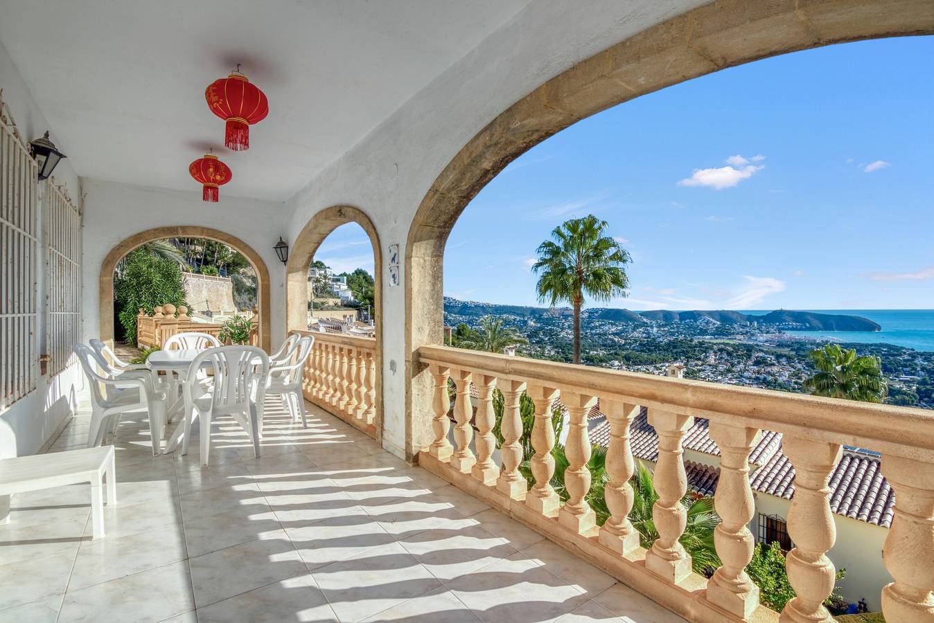 Villa 'Gaga Moraira' con vistas al mar, Wi-Fi y aire acondicionado in Teulada, Costa Blanca