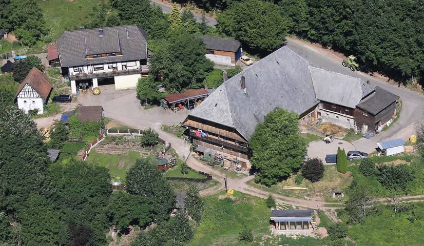 Gîte pour 5 personnes, avec jardin, animaux acceptés à Schramberg