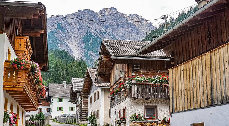 Gruppenhaus Lechtal | Tirol in Lechtal Alps, Pfafflar