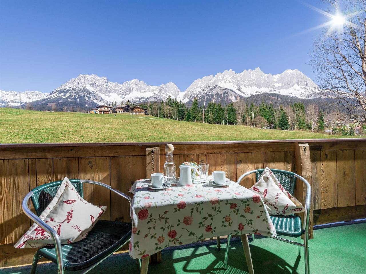 Entire holiday apartment, Appartement 5 " Hartkaiser " 2 Schlafräume in Going am Wilden Kaiser, Kitzbuehl alps