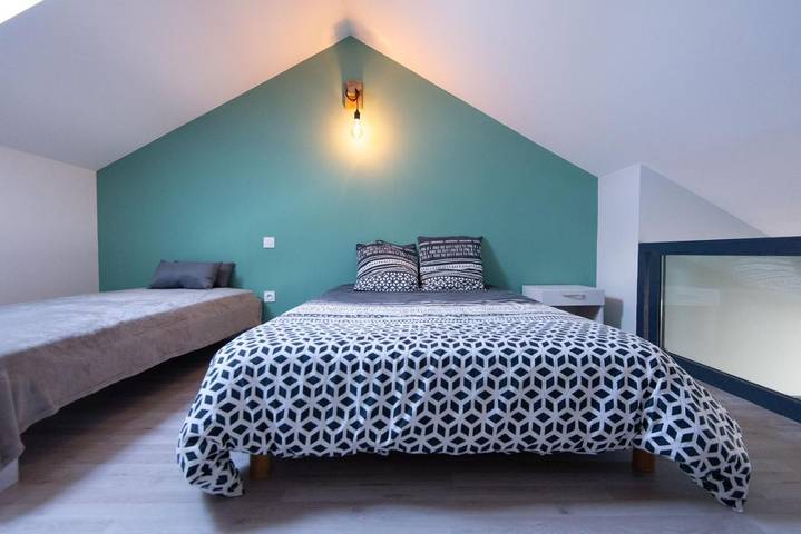 Location de vacances pour 3 personnes, avec terrasse à Montigny-sur-l'Ain - 3