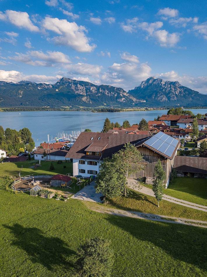 Ferienwohnung für 2 Personen, mit Terrasse und Garten sowie Sauna und Seeblick im Allgäu - 2
