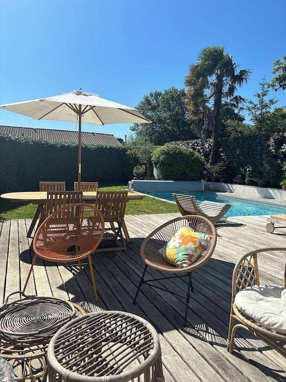 Villa pour 6 personnes, avec balcon ainsi que vue et piscine à Bidart - 2
