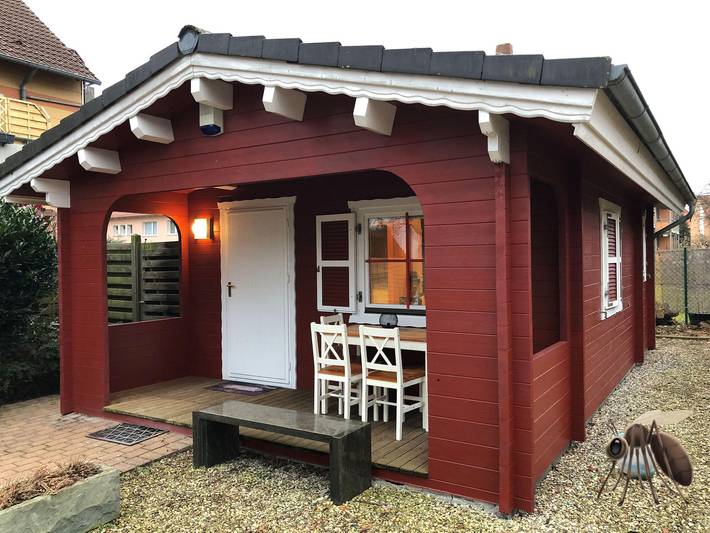 Chalet für 2 Personen, mit Terrasse und Garten in Deutschland - 4