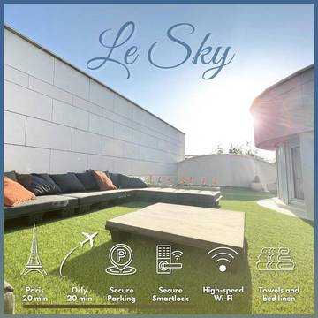 Gîte pour 4 personnes, avec vue et terrasse à Orsay