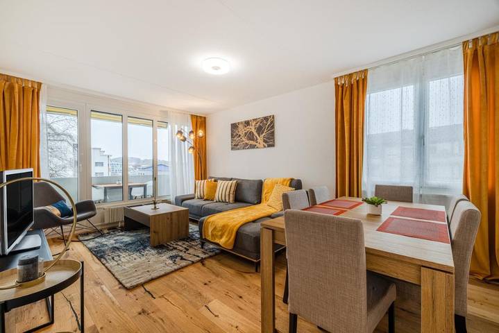 Ferienwohnung für 4 Personen, mit Ausblick und Balkon - 1