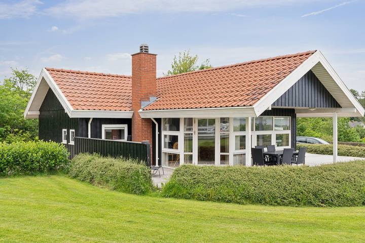 Ferienhaus mit Meerblick für 6 Personen, mit Sauna und Ausblick, mit Haustier in Kelstrup Strand - 2