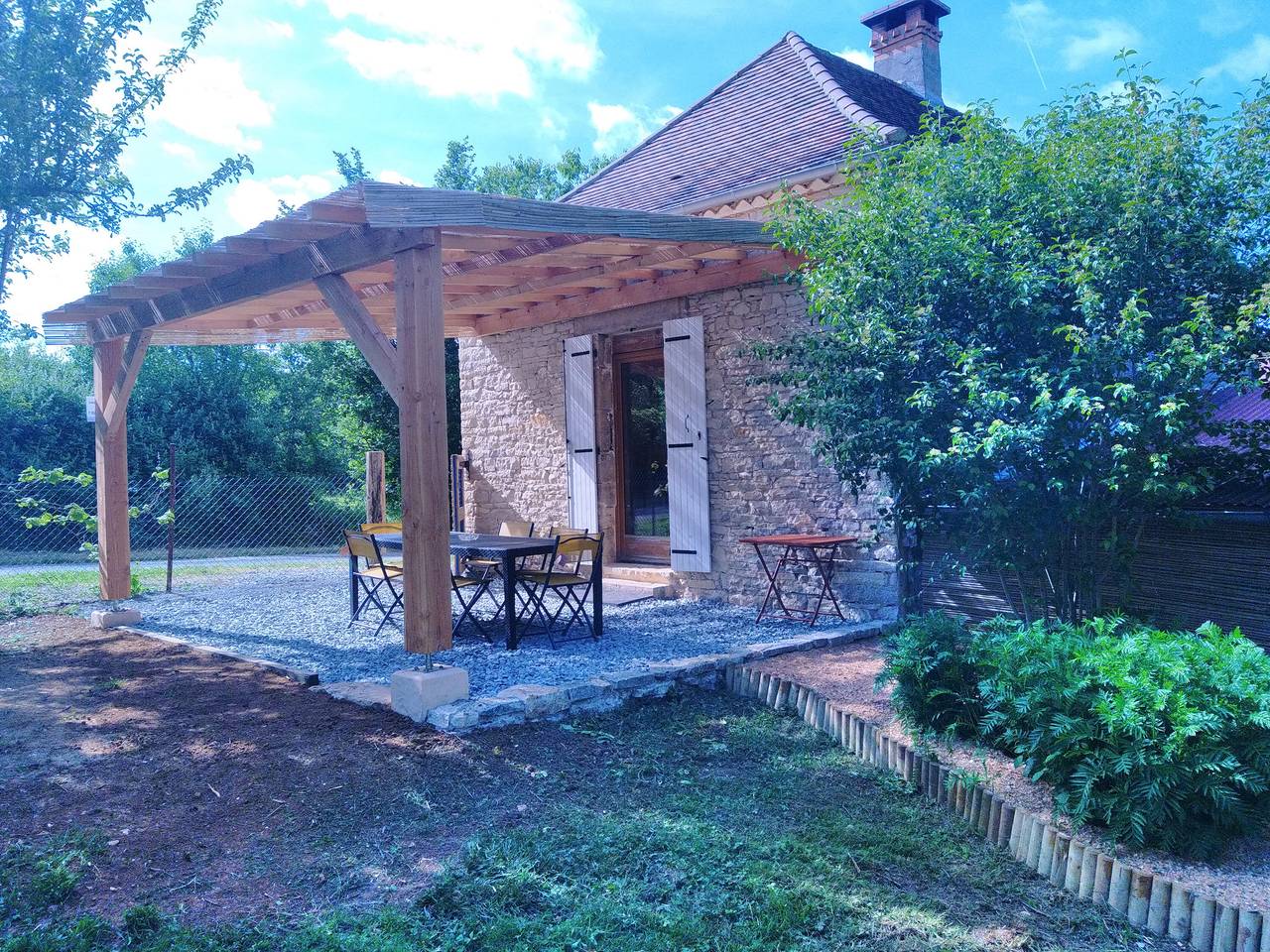 Maison de vacances 'À La Ferme' avec terrasse privée et jardin privé in Sainte-Orse, Périgord Noir