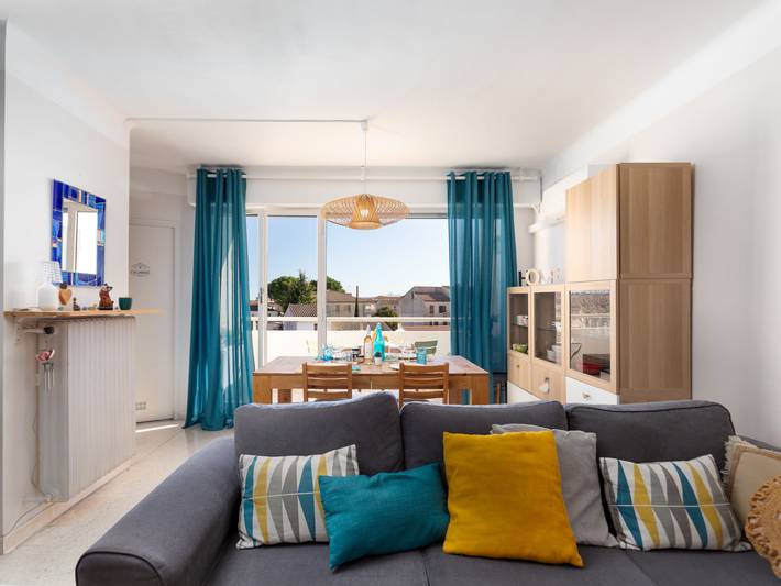 Gîte pour 2 personnes, avec Terrasse à Lunel