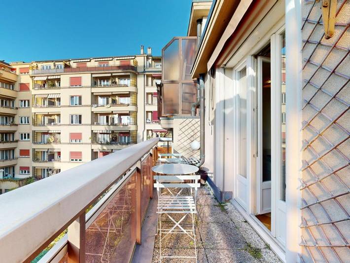 Ferienwohnung für 4 Personen, mit Balkon in Lausanne - 4