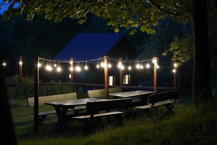 Domek letniskowy dla 6 osób, z widok i ogród, Dla rodziny na Dolny Śląsk