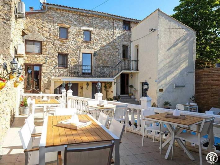 Chambre d’hôte pour 2 personnes, avec piscine à La Caunette