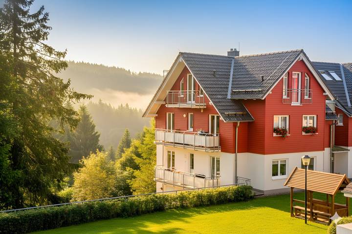 Ferienwohnung für 6 Personen, mit Balkon in Oberhof - 2