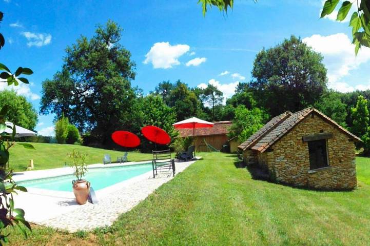 Cottage für 4 Personen, mit Terrasse und Garten sowie Pool - 1