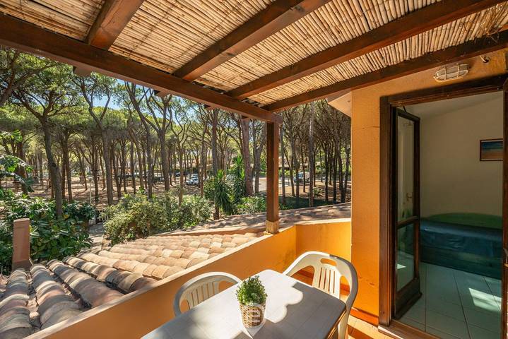 Appartamento per 2 persone, con balcone/terrazza in Santa Margherita di Pula