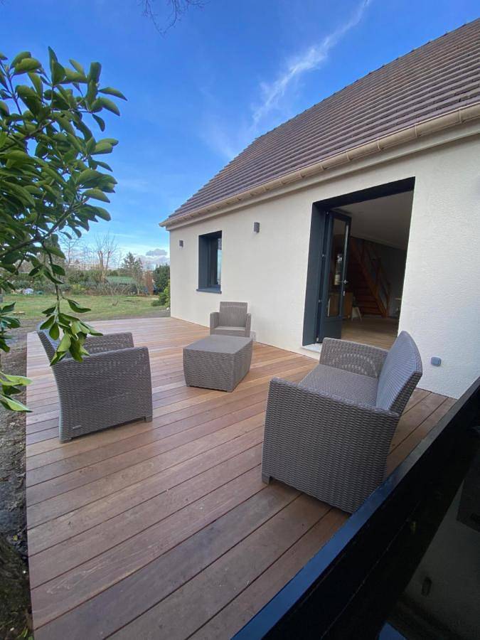 Maison de vacances pour 6 personnes, avec Terrasse ainsi que Jardin et Vue