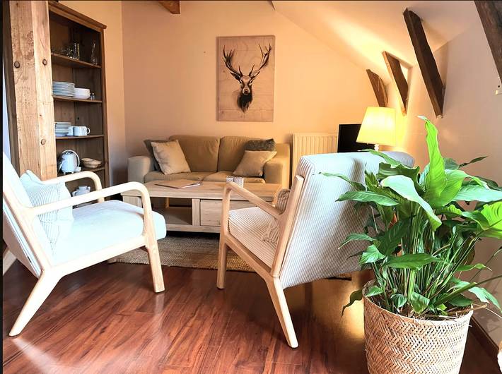 Gîte pour 5 personnes, avec sauna ainsi que terrasse et jardin, animaux acceptés à Saint-Sauves-d'Auvergne - 2