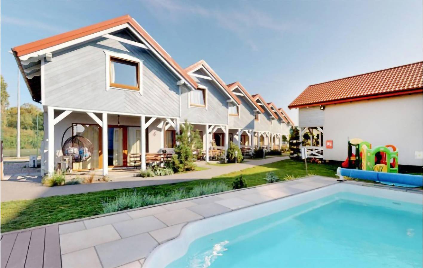 Ferienhaus für 6 Personen mit Pool in Karwia, Polnische Ostsee