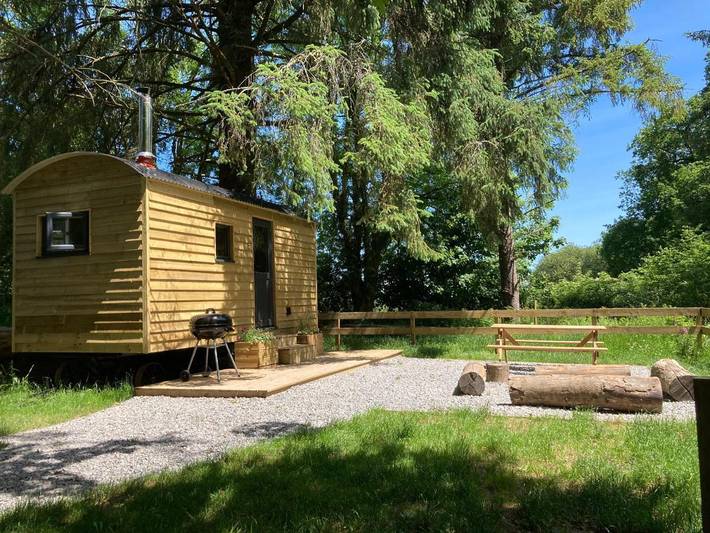 Camping für 4 Personen, mit Garten, mit Haustier in Devon