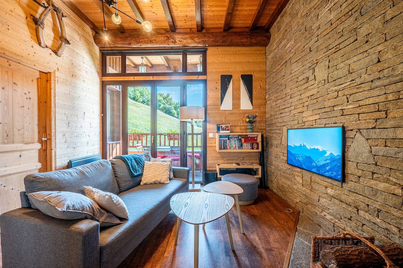 Apartamento entero, L'Escampette en la Fontannette in Saint-Pancrace, Región de Saint-Jean-de-Maurienne