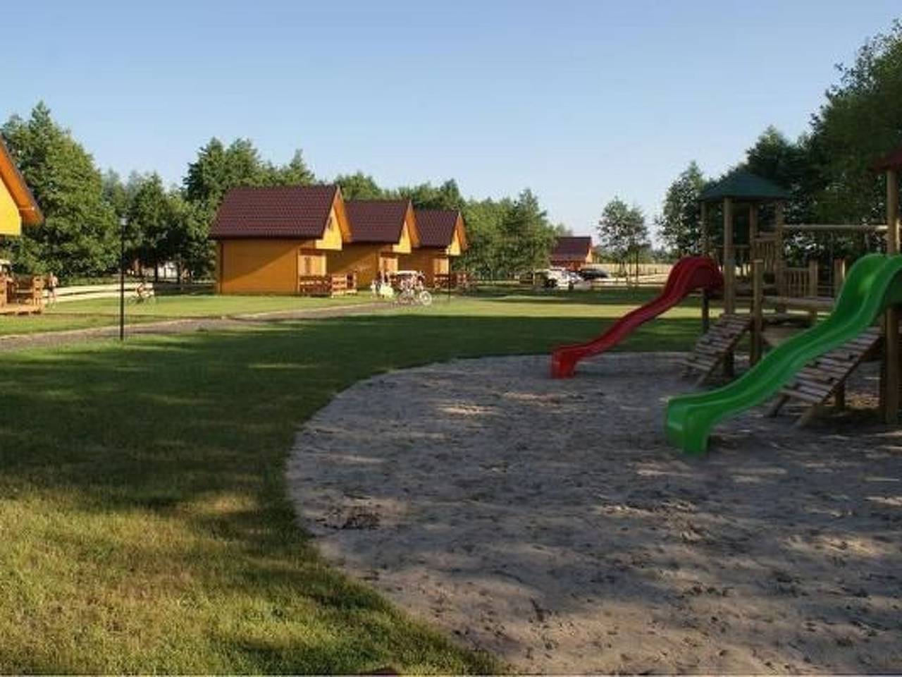 Ganze Wohnung, Gemütliches Blockhaus in Gleźnówko in Powiat Sławieński