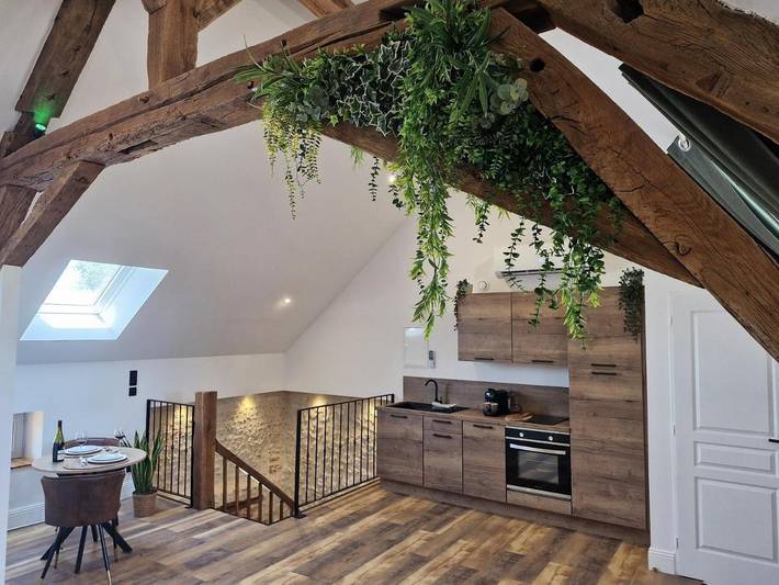 Appartement de vacances pour 2 personnes, avec Terrasse et Jardin