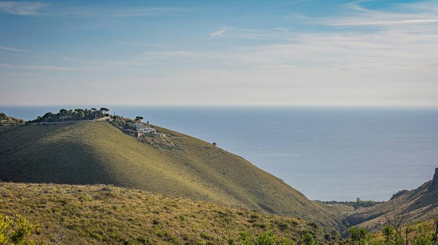 Ganze Wohnung, Haus mit Meerblick an der Riviera di Ulisse in Sperlonga, Latina Provinz