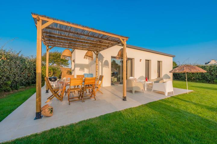 Maison de vacances pour 6 personnes, avec Terrasse et Jardin à Saint-Pabu