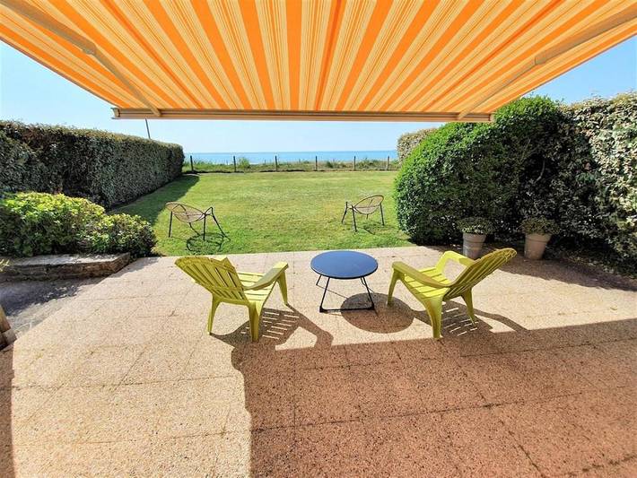 Appartement de vacances pour 4 personnes, avec vue ainsi que jardin et terrasse