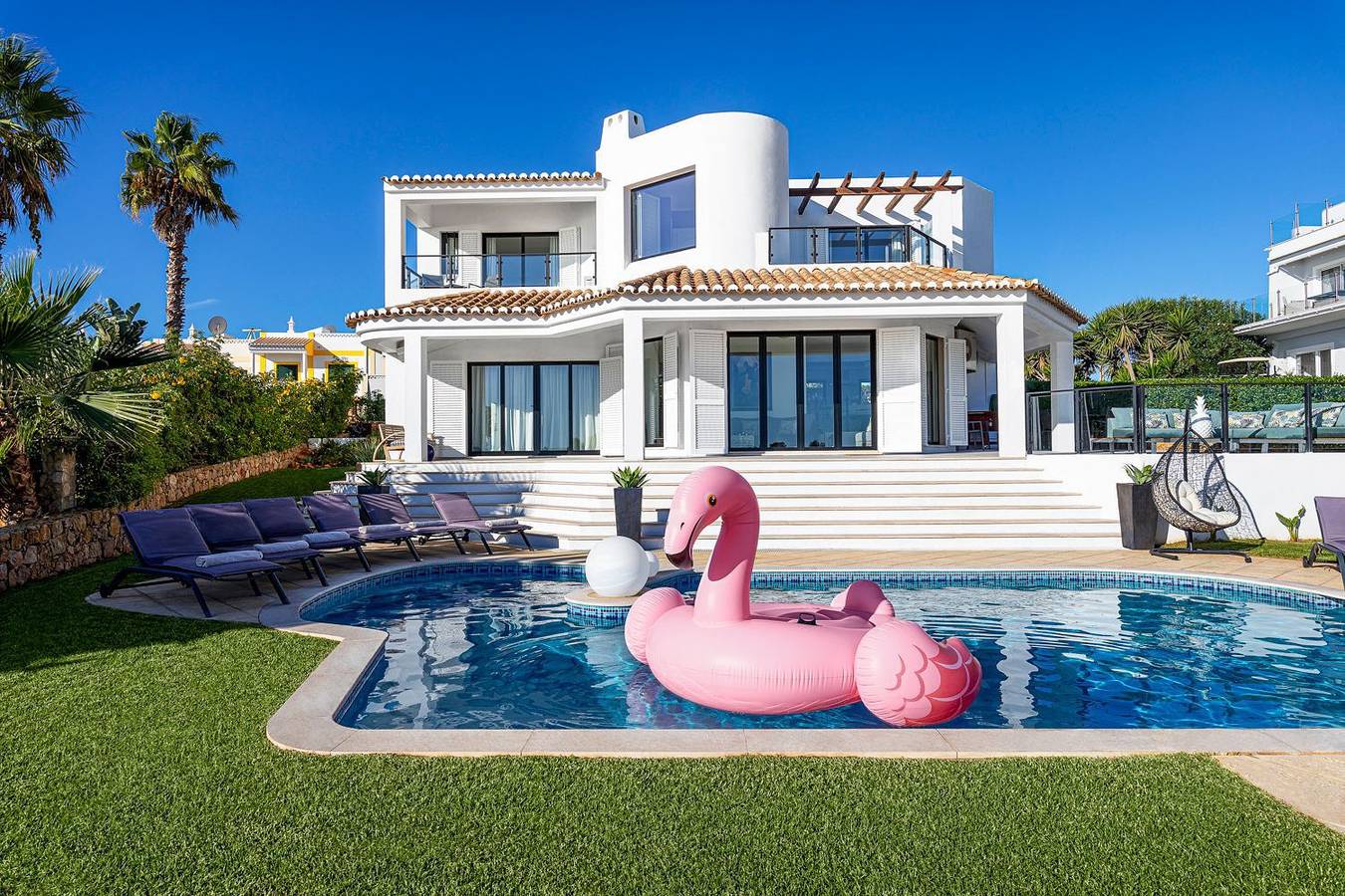 Villa für 8 Personen mit Garten in Lagoa, Faro Distrikt