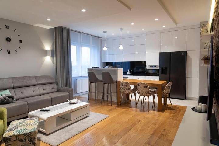 Apartament wakacyjny dla 6 osób, z taras w Uniejów