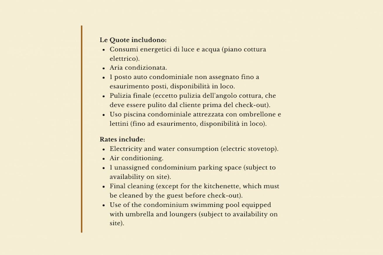 Studio entier, Silvia B3-7 M3 M. Bibbona in Marina di Bibbona, Bibbona