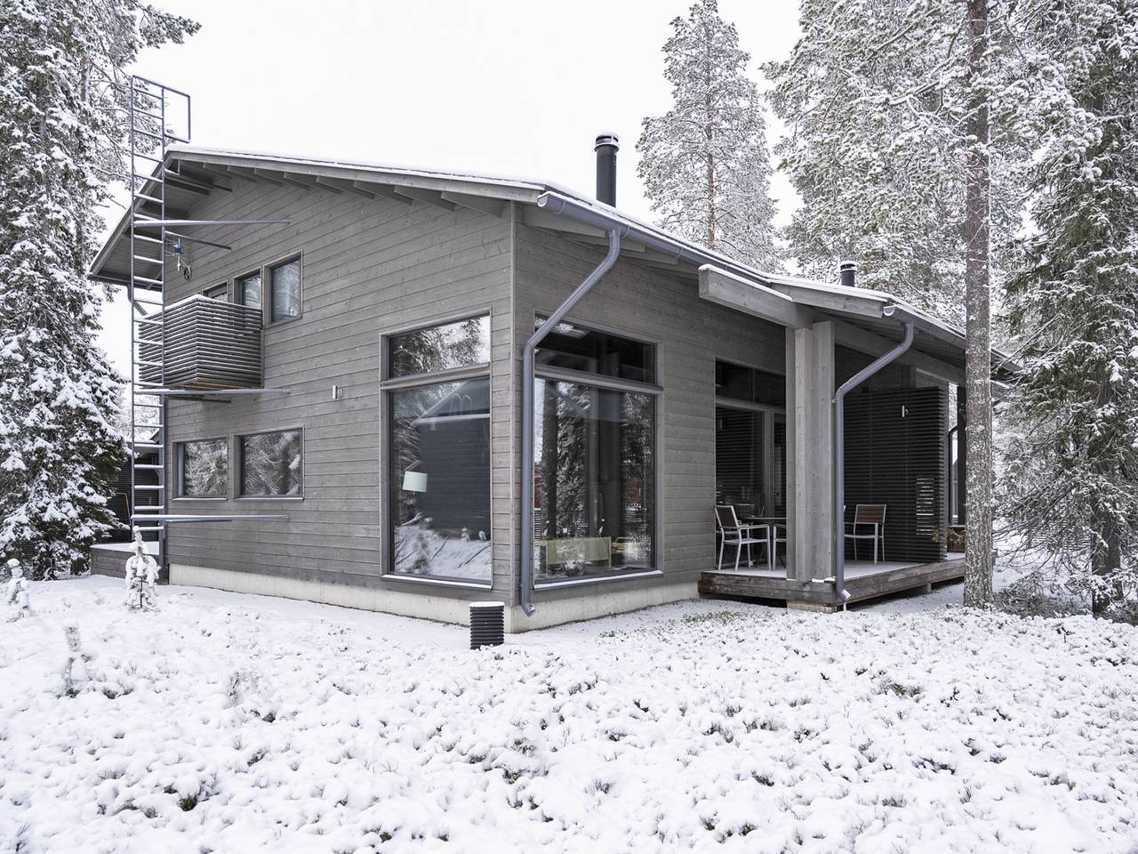 Rukanlilja in Ruka, Nordösterbotten
