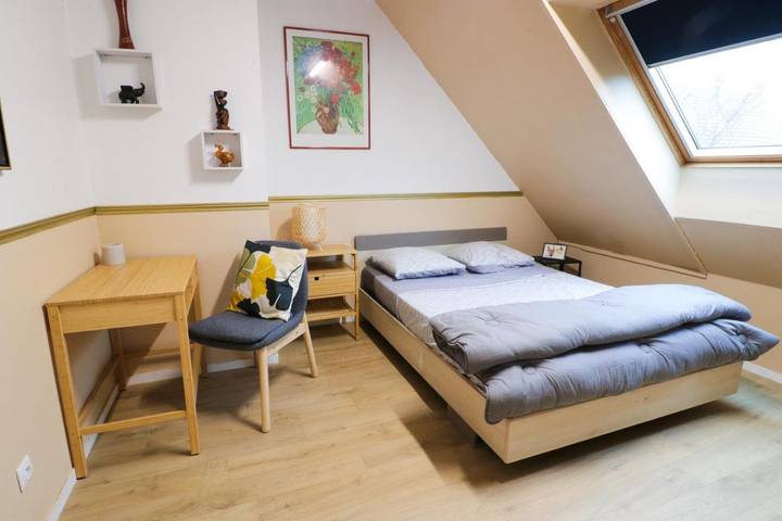 Appartement de vacances pour 2 personnes, avec Terrasse ainsi que Jardin et Vue