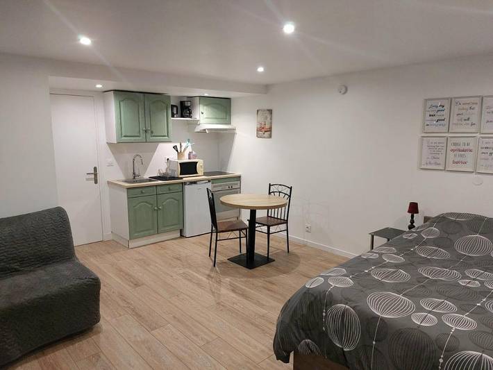 Maison d’hôte pour 3 personnes, avec Terrasse et Jardin