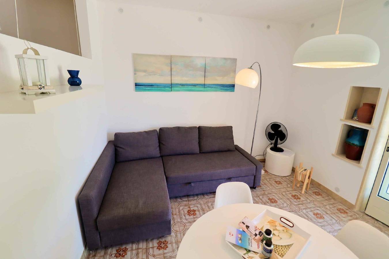 Ferienhaus für 3 Personen mit Terrasse in Patù, Golf von Tarent